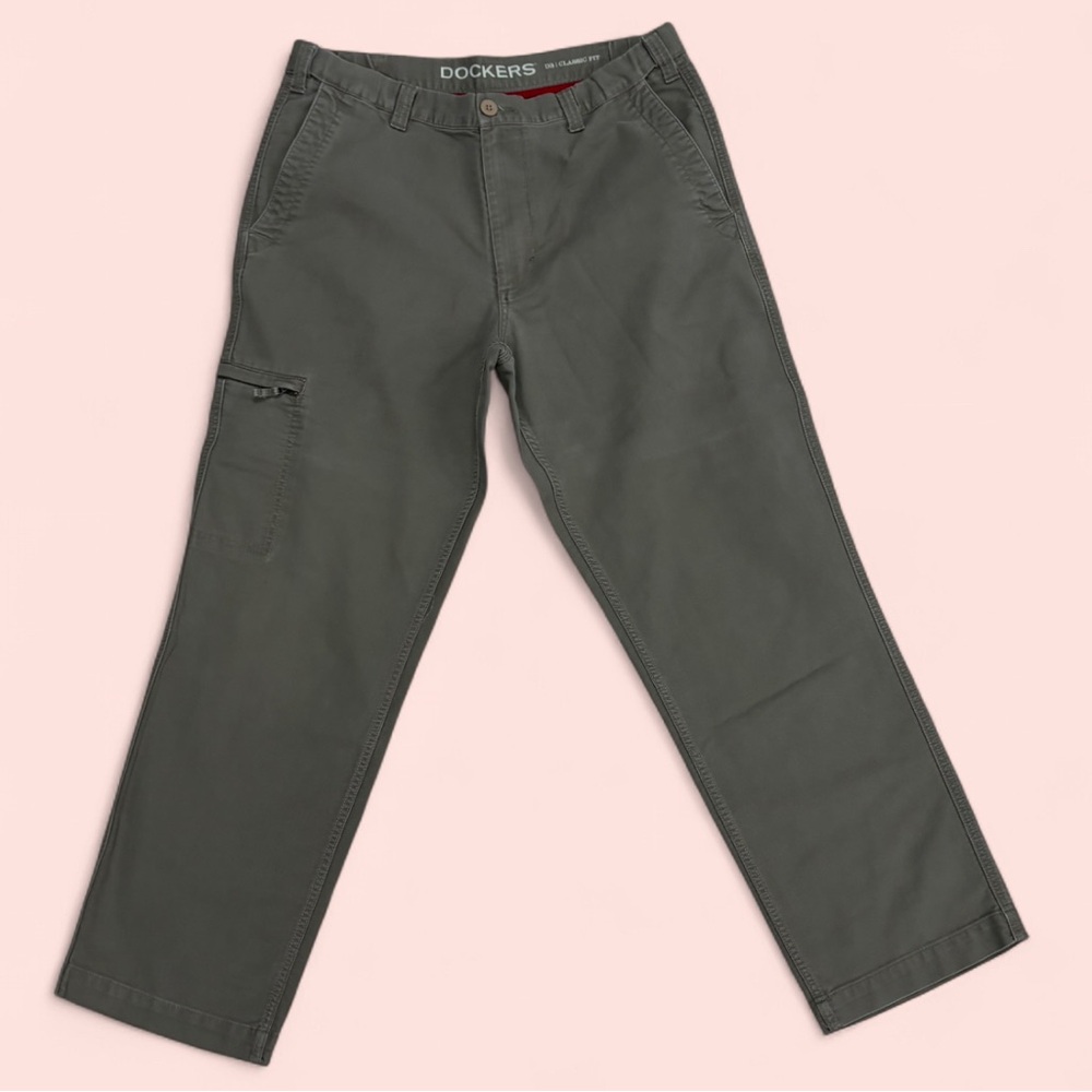 Dockers Men's Olive Cargo Pants